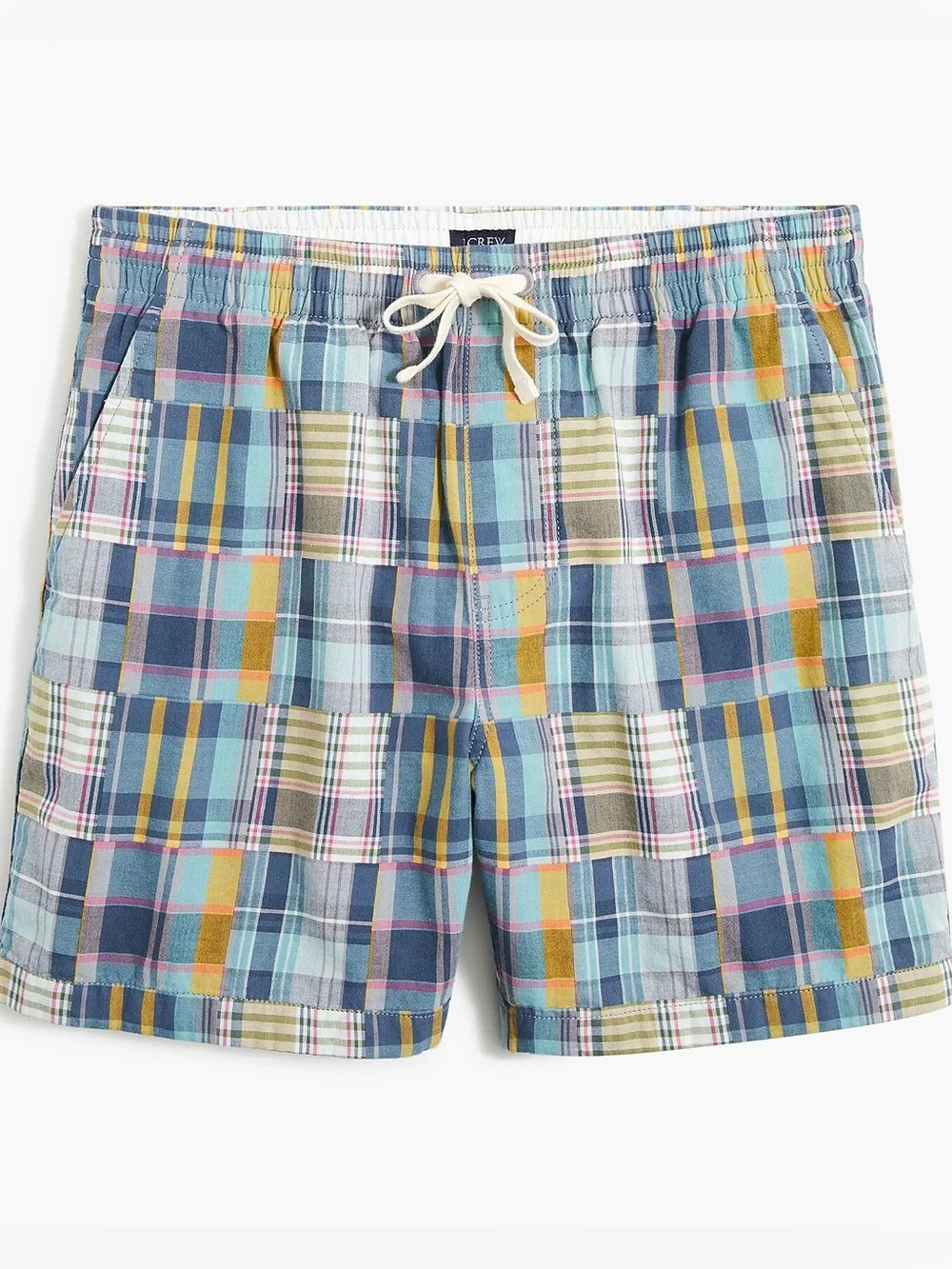 J. Crew Madras 5” Dock Shorts Medium